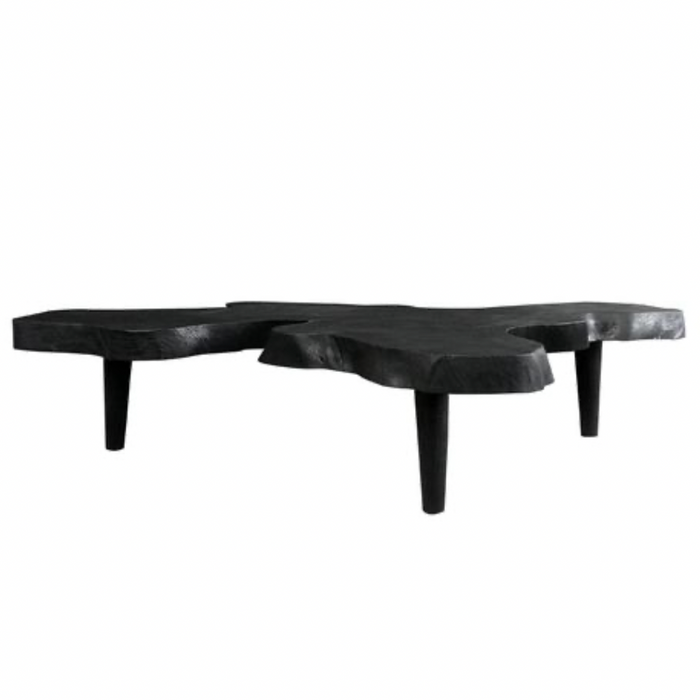 Large Free Form Style Cocktail Table, 93"L x 49"W x 20"H