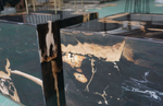 Petrified Cube Side Table