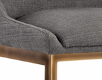 Holly Barstool, Zenith Graphite Grey