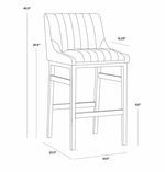 Halden Barstool, Bravo Metal