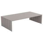 Verin Coffee Table- Greige, 60"W x 31.25"D x 16"H