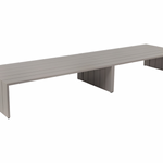 Verin Coffee Table- Greige, 60"W x 31.25"D x 16"H