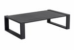 Grado Coffee Table- Charcoal, 56"W x 31.75"D x 15.50"H