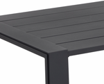 Grado Coffee Table- Charcoal, 56"W x 31.75"D x 15.50"H