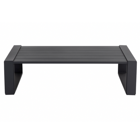 Grado Coffee Table- Charcoal, 56"W x 31.75"D x 15.50"H