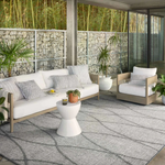 PLL0070 Grey/ Natural, 22" x 22"