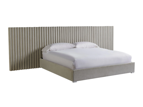 Modern Decker Wall Bed with Panels, King