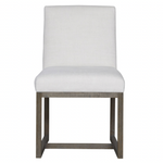 Carter Side Chair, Charcoal Finish
