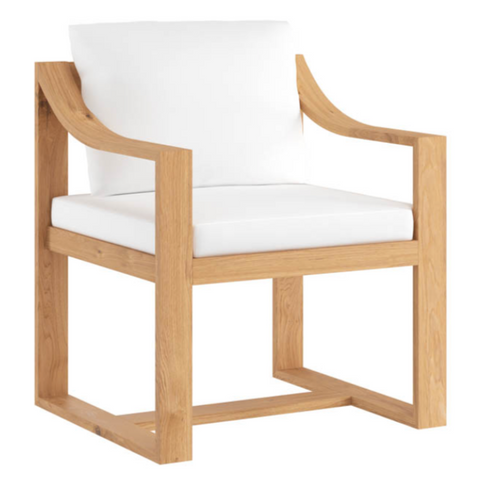 Tahiti Dining Armchair, Pallazo Cream