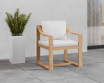 Tahiti Dining Armchair, Pallazo Cream