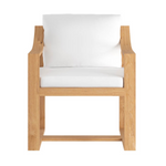 Tahiti Dining Armchair, Pallazo Cream