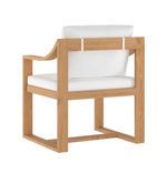 Tahiti Dining Armchair, Pallazo Cream
