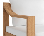Tahiti Dining Armchair, Pallazo Cream