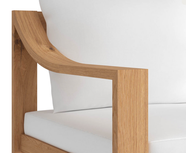 Tahiti Dining Armchair, Pallazo Cream