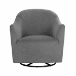 Silvana Glider Lounge Chair, Belfast Koala Grey