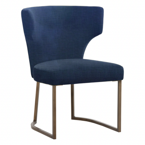 Yorkville Dining Chair, Midnight Blue