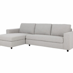 Ethan Sofa - Left Facing Chaise, Marble Performance Fabric - Contract Viable