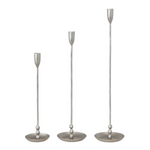 Hand-Forged Iron Taper Holders, S/3