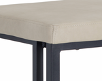 Boone Barstool, Black/ Bravo Cream