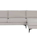 Andie Sofa - Right Facing Chaise, Mark Sand Performance Fabric