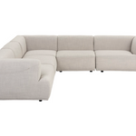 Darren Sectional Set, Moto Stucco Performance Fabric - Contract Viable