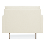 Aston Chair, White Performance Fabric