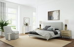 Holden Tall Bed- Taupe, King & Queen