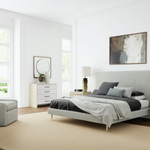 Holden Tall Bed- Taupe, King & Queen