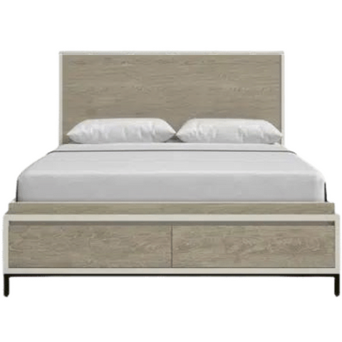 Spencer Storage Bed - Gray, Queen