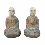 Buddha Statue Carved from Poplar Wood