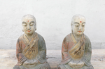 Buddha Statue Carved from Poplar Wood