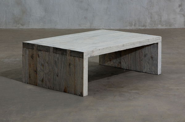 Reclaimed Elm Cocktail in Light Elm, 60"L x 32"W x 16"H
