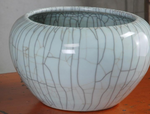 Crazed Celadon Vase