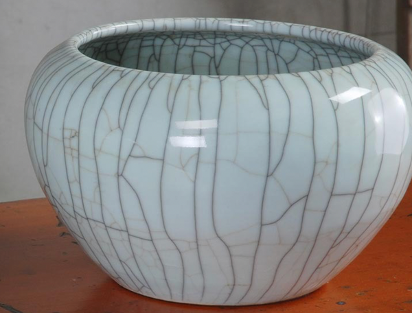 Crazed Celadon Vase