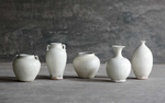 Henan Aged White Vases, 5 Styles, Sold Individually