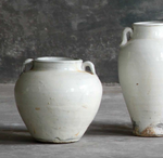 Henan Aged White Vases, 5 Styles, Sold Individually