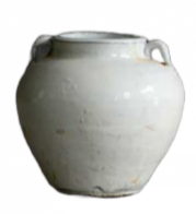 Henan Aged White Vases, 5 Styles, Sold Individually