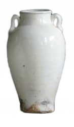 Henan Aged White Vases, 5 Styles, Sold Individually
