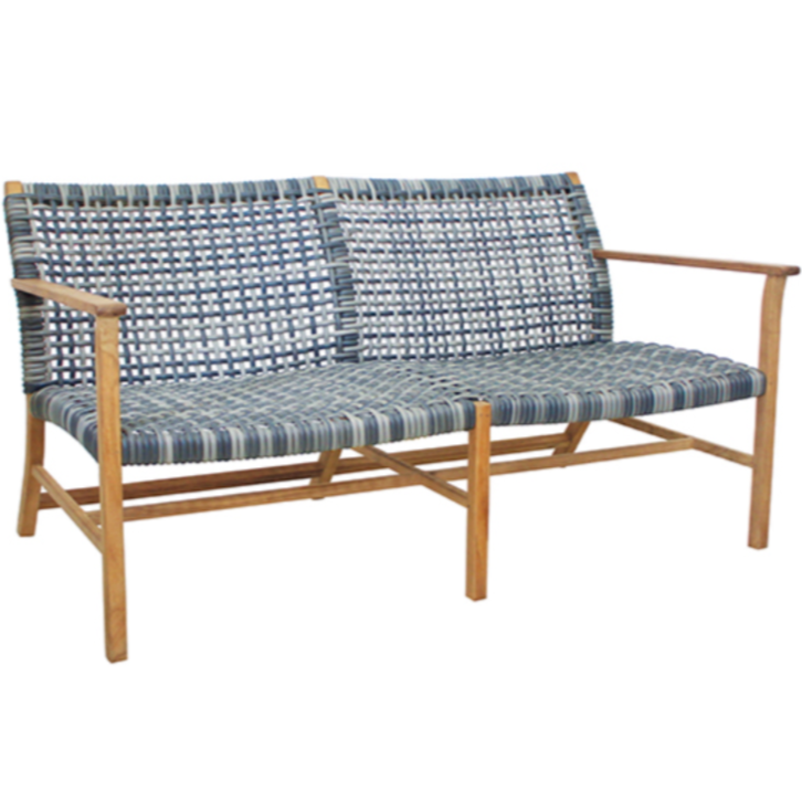 Catherine Outdoor Club Settee- Ash