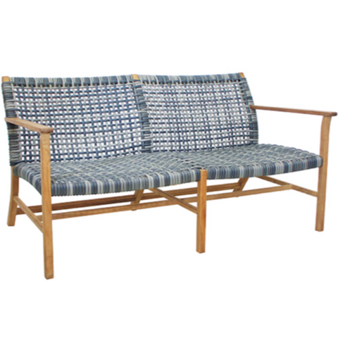 Catherine Outdoor Club Settee- Ash