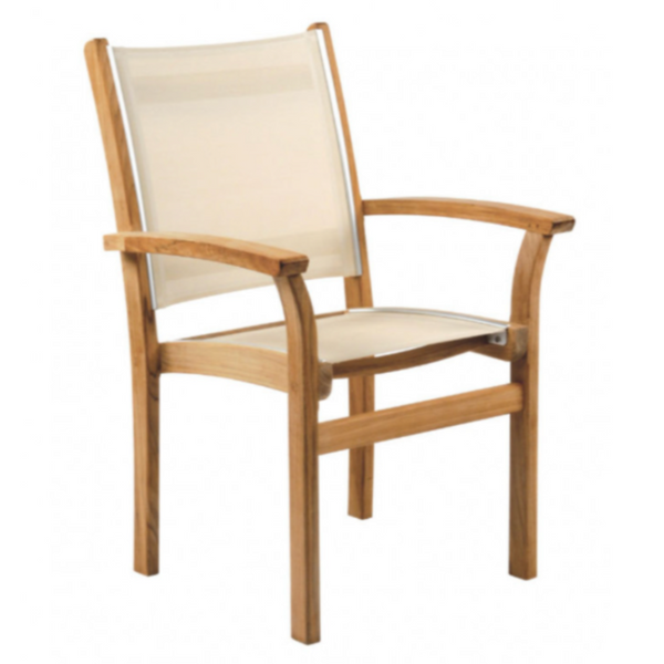 St. Tropez Stack Chair, Sand