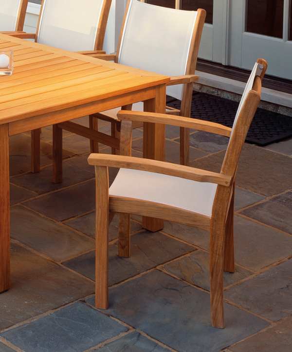 St. Tropez Stack Chair, Sand
