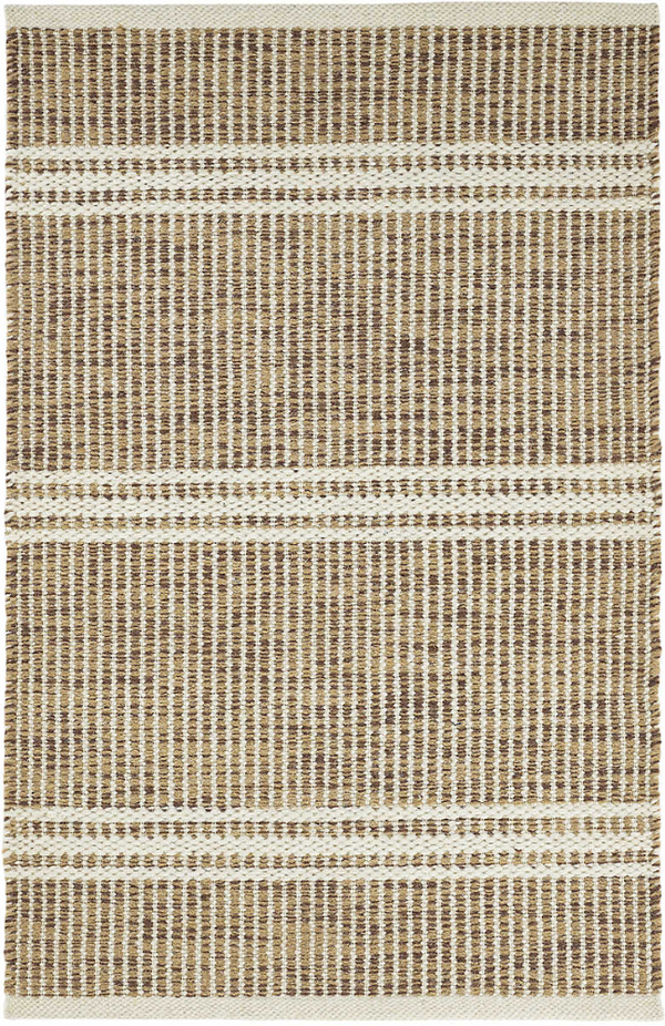 Malta Woven Wool Rug, Natural