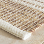 Malta Woven Wool Rug, Natural