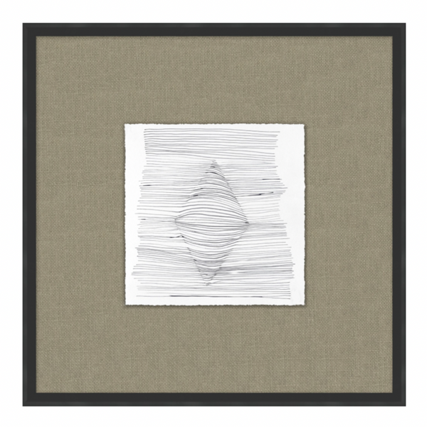 Organic Tracings 4, 25.25"W x 25.25"H