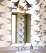 Clemente Double Sconce, Matte Black Shades