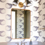 Clemente Double Sconce, Matte Black Shades