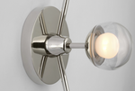 Alloway 19" Triple Linear Sconce, Polished Nickel