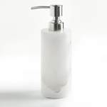 Alabaster Lotion Dispenser, Alabaster/ Unique
