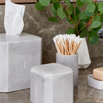 Shagreen Toothbrush Holder, Grey/ Unique